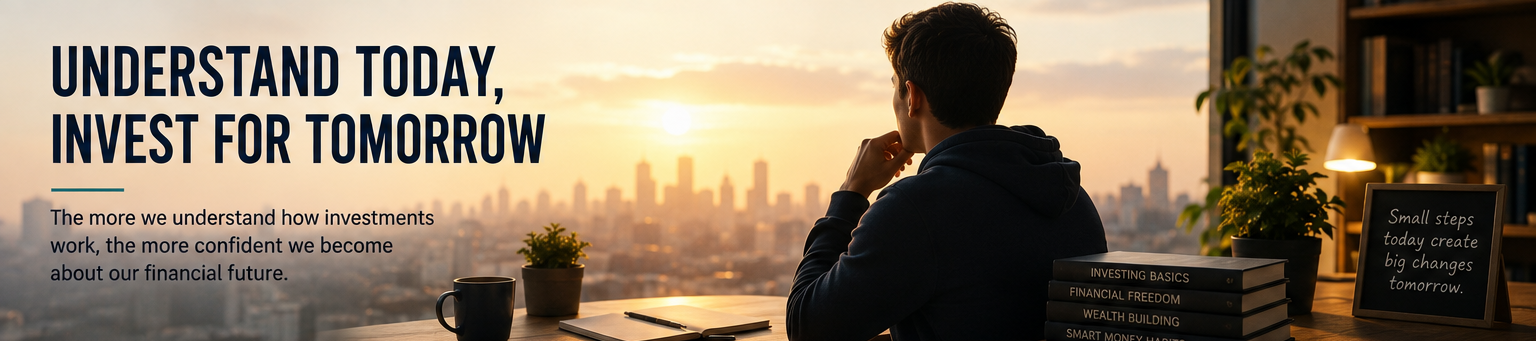 Understand today, invest for tomorrow.