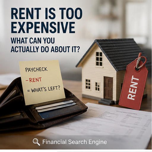 Rent is too expensive — what can you actually do about it? | Financial Search Engine
